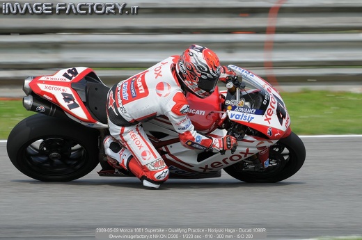 2009-05-09 Monza 1661 Superbike - Qualifyng Practice - Noriyuki Haga - Ducati 1098R